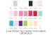 1/4 inch (6mm) Double Sided Satin Ribbon - 5m length